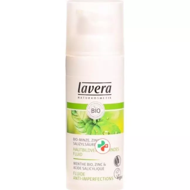 Lavera Hautbildverfeinerndes Fluid Minze 50мл Lavera Hautbildverfeinerndes Fluid Minze 50мл