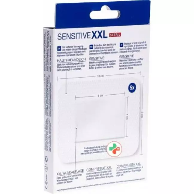 Hansaplast Sensitive Strips XXL 5 штук Hansaplast Sensitive Strips XXL 5 штук