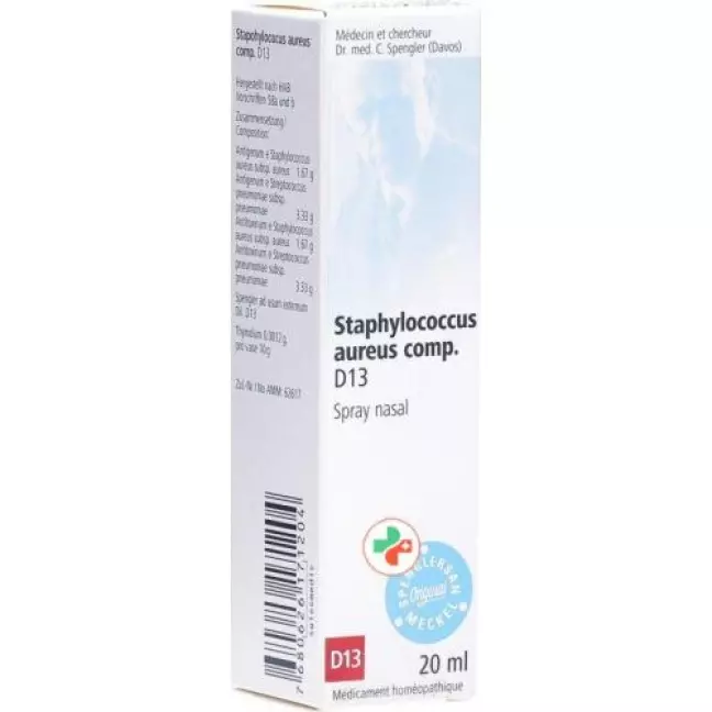 Spenglersan Staphyloc Aureus D 13 Nasenspr 20мл Spenglersan Staphyloc Aureus D 13 Nasenspr 20мл
