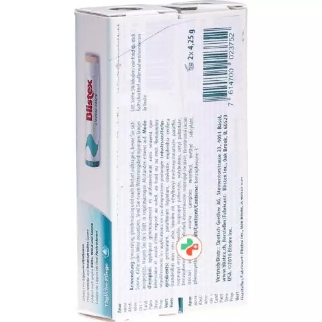 Blistex Lippenstick Duo 2x 4.25г Blistex Lippenstick Duo 2x 4.25г