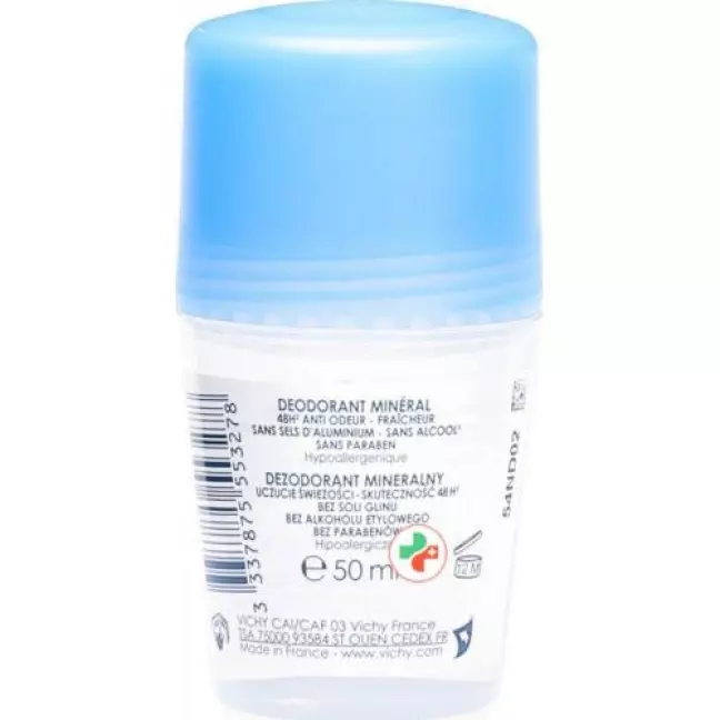 Vichy Deo Mineral Roll On 50мл Vichy Deo Mineral Roll On 50мл