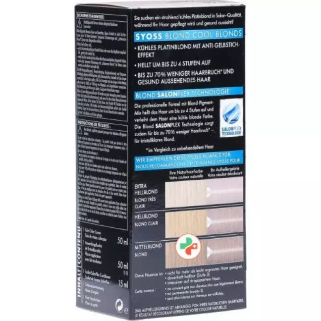 Syoss Blond Platinum 10-55 Blond Syoss Blond Platinum 10-55 Blond