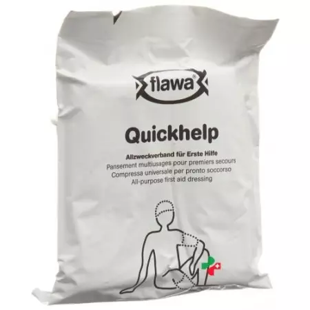 Flawa Quickhelp Verbandpatrone 20x20см 3мX10см Flawa Quickhelp Verbandpatrone 20x20см 3мX10см