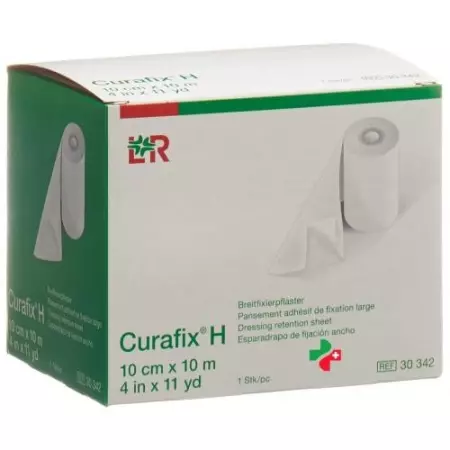 Curafix H фиксирующий пластырь Weiss 10мX10см рулон Curafix H фиксирующий пластырь Weiss 10мX10см рулон