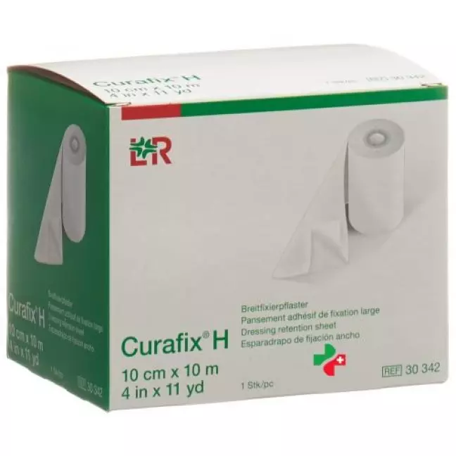 Curafix H фиксирующий пластырь Weiss 10мX10см рулон Curafix H фиксирующий пластырь Weiss 10мX10см рулон
