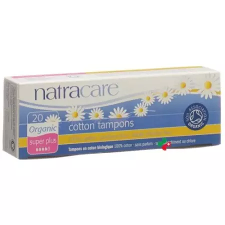 Natracare Tampons Super Plus 20 Stucl Natracare Tampons Super Plus 20 Stucl
