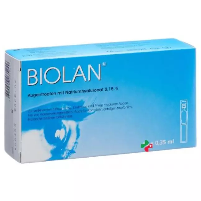Biolanкапли для глаз 60 Monodosis 0.35мл Biolanкапли для глаз 60 Monodosis 0.35мл