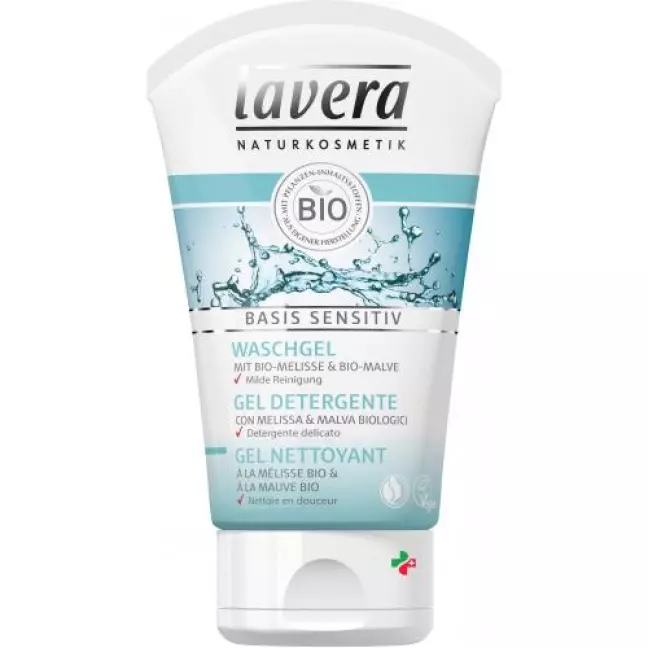 Lavera гель мытья Basis Sensitiv в тюбике 125мл Lavera гель мытья Basis Sensitiv в тюбике 125мл