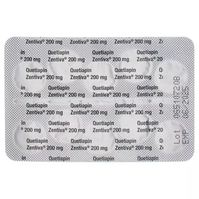 QUETIAPIN Zentiva Filmtabl 200 mg