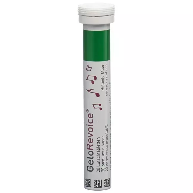 GeloRevoice Пастилки для горла Бузина 20 шт.