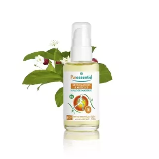 PURESSENTIEL массажное масло Musclean Arn-Win органическое