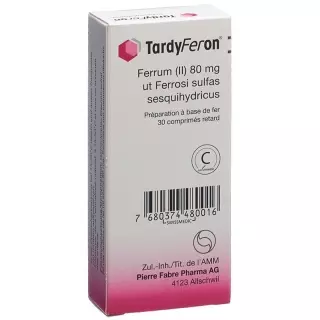 TARDYFERON Ret Tabl 80 mg