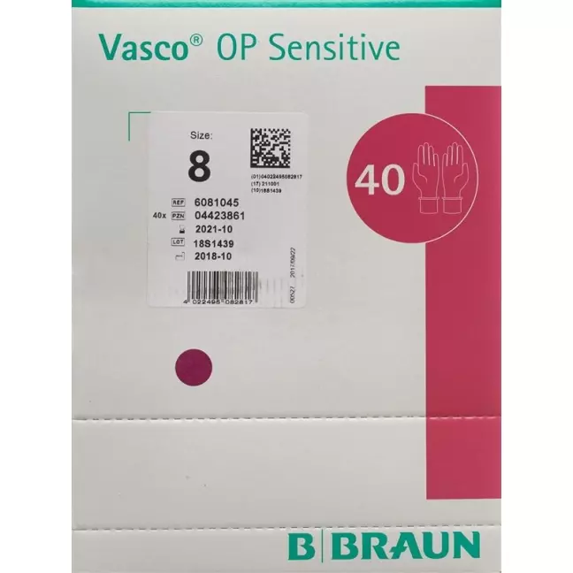 VASCO OP SENS HSCH LATEX GR8 VASCO OP SENS HSCH LATEX GR8