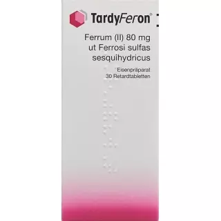 TARDYFERON Ret Tabl 80 mg