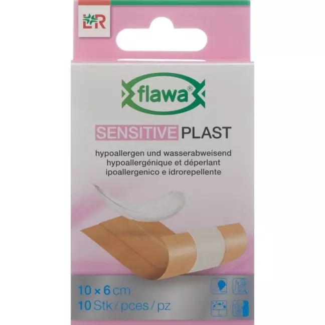 Flawa Sensitive Plast 8x10см 10 штук Flawa Sensitive Plast 8x10см 10 штук
