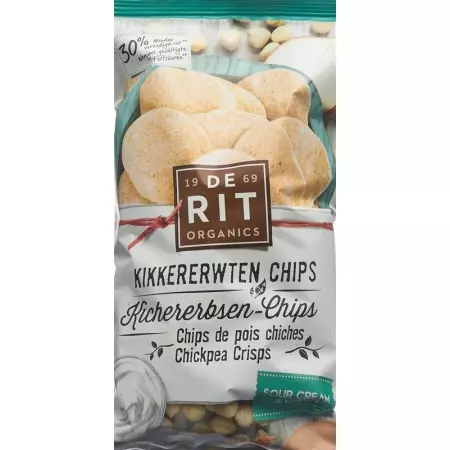 DE RIT Kichererbsen-Chips Sour Cream Oni Bio