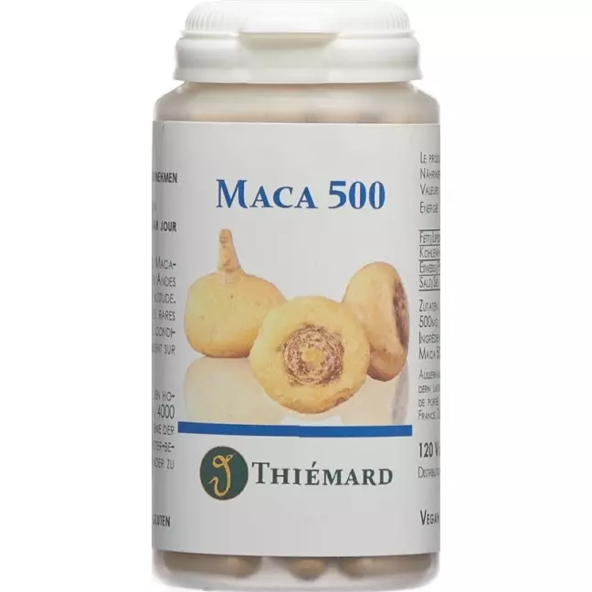 Maca Thiemard Vegikaps 500мг 120 штук Maca Thiemard Vegikaps 500мг 120 штук