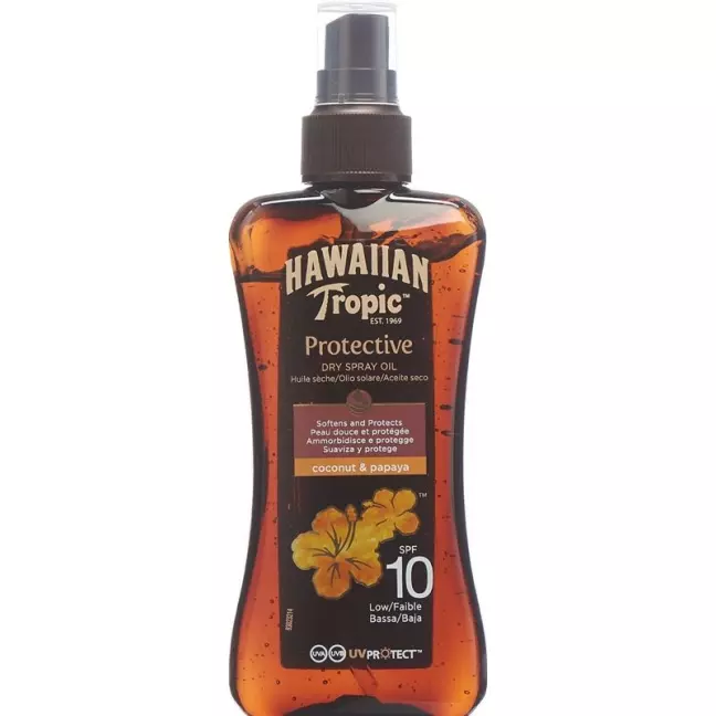 HAWAIIAN TROPIC Sonnenöl Dry Spray LSF10 HAWAIIAN TROPIC Sonnenöl Dry Spray LSF10
