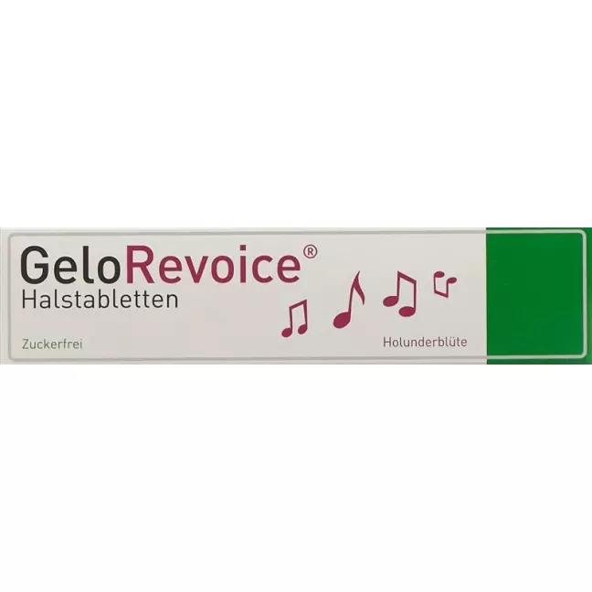 GeloRevoice Пастилки для горла Бузина 20 шт.