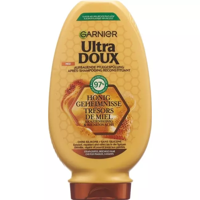ULTRA DOUX Spülung Honig Gehemeinisse aufb ULTRA DOUX Spülung Honig Gehemeinisse aufb