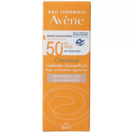 Avene Sun Cleanance солнцезащитный крем SPF50+ Disp 50 мл