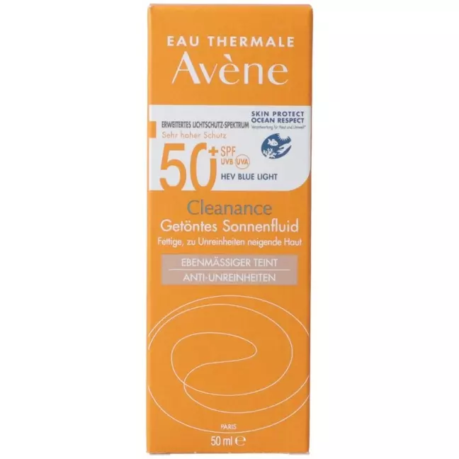 Avene Sun Cleanance солнцезащитный крем SPF50+ Disp 50 мл