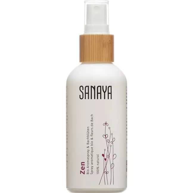SANAYA Aroma &amp; Bach Blood Spray Zen Bio