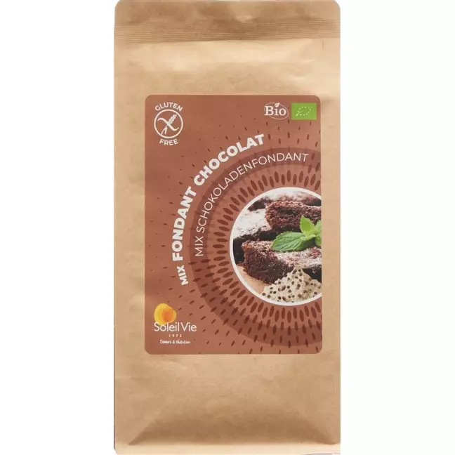 SOLEIL VIE Mix Schokoladenfond Bio glutenfr SOLEIL VIE Mix Schokoladenfond Bio glutenfr