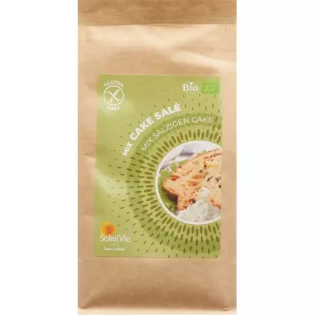 SOLEIL VIE Mix Cake salzig Bio glutenfrei SOLEIL VIE Mix Cake salzig Bio glutenfrei