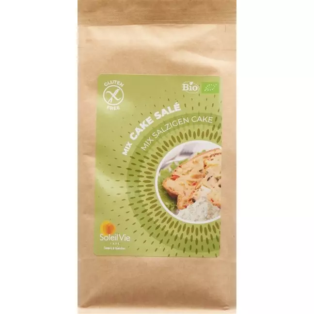 SOLEIL VIE Mix Cake salzig Bio glutenfrei SOLEIL VIE Mix Cake salzig Bio glutenfrei