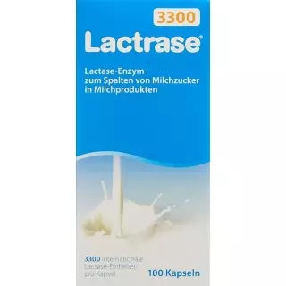 ЛАКТРАЗА капсулы 3300 МЕ