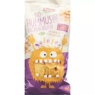 MORGA Kichererbsen Chips Curry Bio glutenfrei