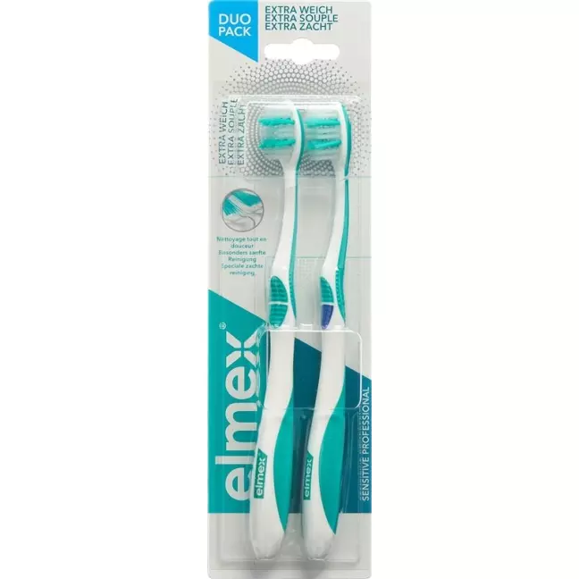 Elmex Sensitive Professional Duo Zahnburste 2 штуки Elmex Sensitive Professional Duo Zahnburste 2 штуки