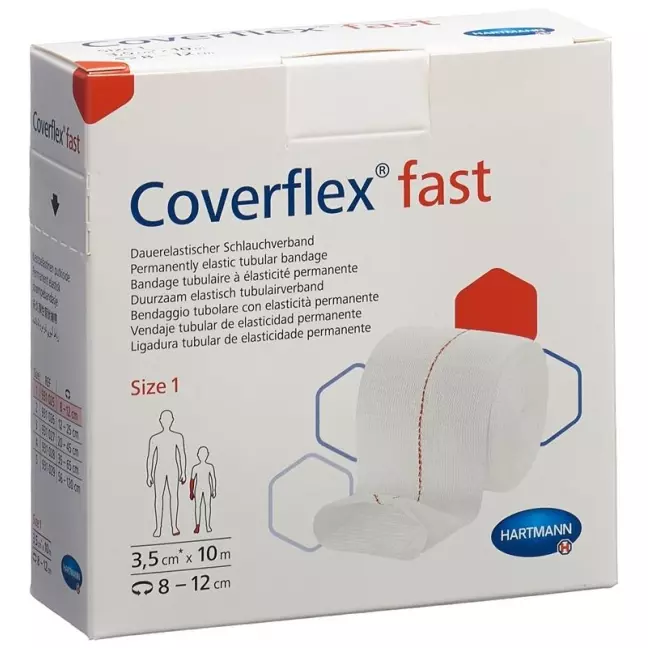 COVERFLEX fast Gr1 10mx3.5cm rot
