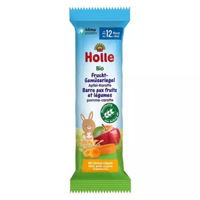 HOLLE Früchte-Gemüseriegel Apf Karot Bio HOLLE Früchte-Gemüseriegel Apf Karot Bio