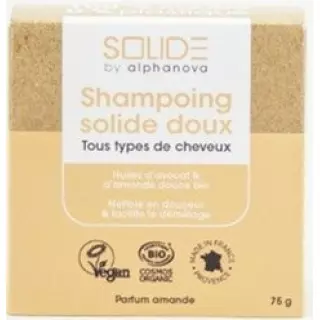 ALPHANOVA Solide Shampoo Avocado Mandel Bio
