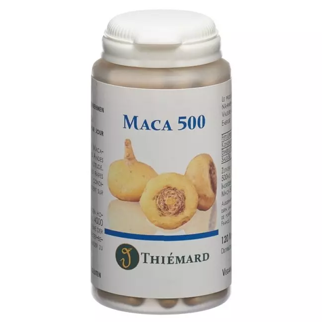 Maca Thiemard Vegikaps 500мг 120 штук Maca Thiemard Vegikaps 500мг 120 штук