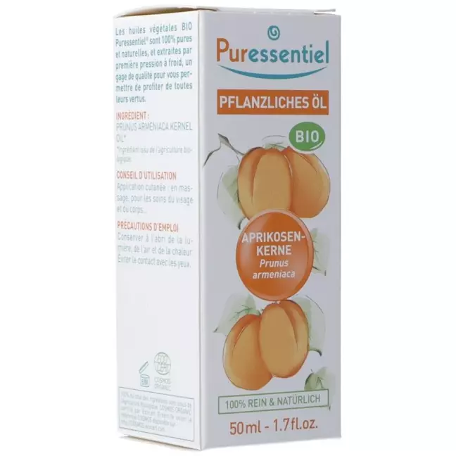PURESSENTIEL Растительное масло Абрикосовые косточки Органическое