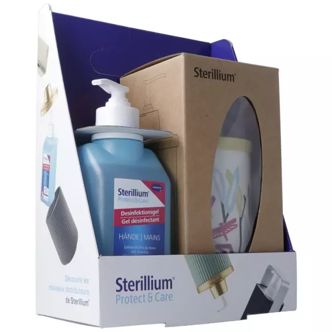 STERILLIUM Набор МИА цветочно-серый+475мл STERILLIUM Набор МИА цветочно-серый+475мл