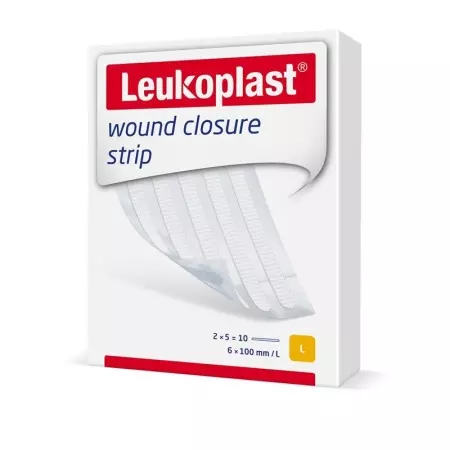 LEUKOPLAST wound clos strip 6x100mm we