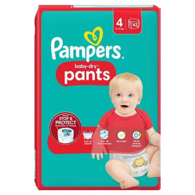 PAMPERS Baby Dry Pa Gr4 9-15kg Maxi Spar n PAMPERS Baby Dry Pa Gr4 9-15kg Maxi Spar n