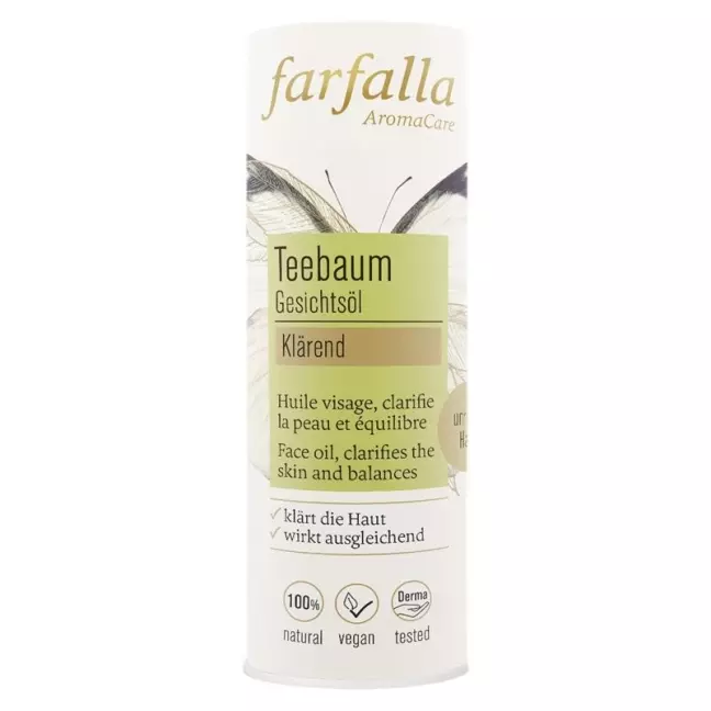 FARFALLA Gesichtsöl Teebaum