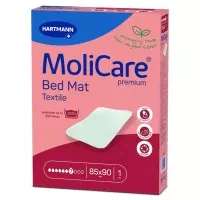 MOLICARE Premium Bed Mat 75x185cm textile 7 Tropf
