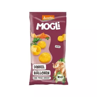 MOGLI Dinkel-Bällchen mild Bananen-Curry