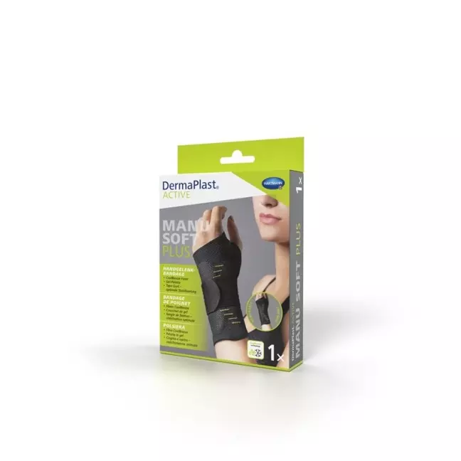 DERMAPLAST Active Manu Size 3 17-19cm Soft plus