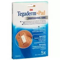 3M TEGADERM+PAD 9x10cm Wundk 4.5x6cm (n)
