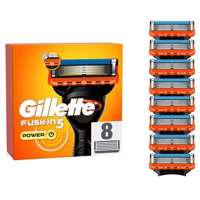 Лезвия GILLETTE Fusion5 Power Лезвия GILLETTE Fusion5 Power