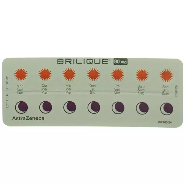 Brilique Filmtabletten 90mg 100 Stück