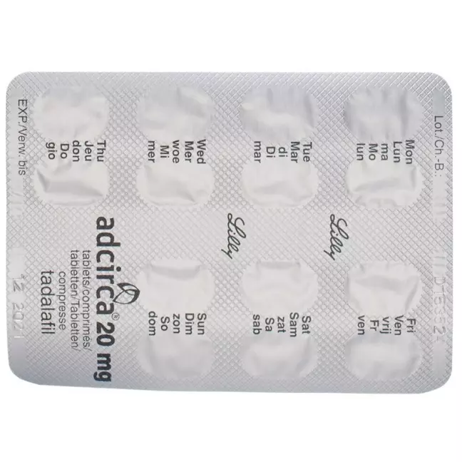 Adcirca Filmtabletten 20mg 56 Stück