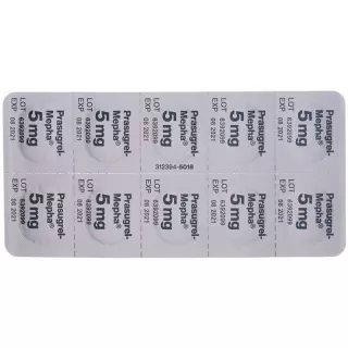 Prasugrel Mepha Lactab 5mg 30 Stück